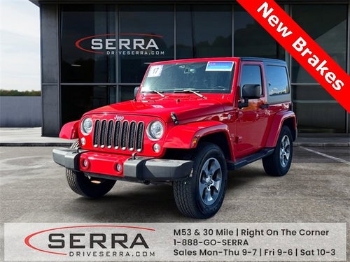2017 Jeep Wrangler Sahara