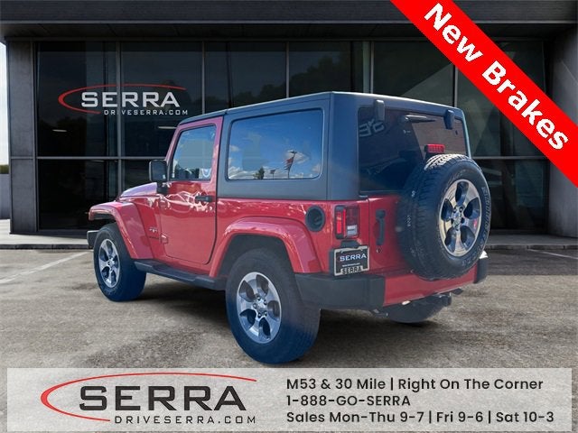 2017 Jeep Wrangler Sahara