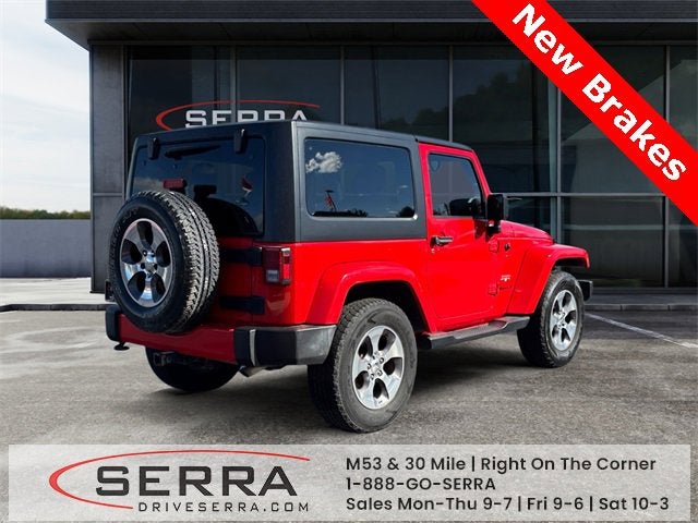 2017 Jeep Wrangler Sahara