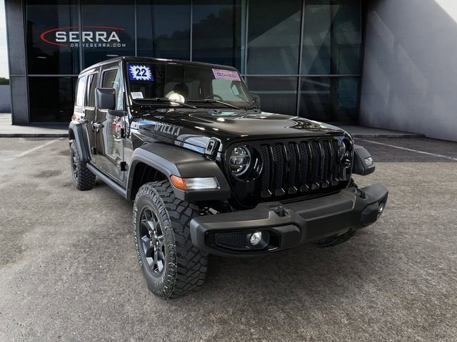 2022 Jeep Wrangler Unlimited Willys