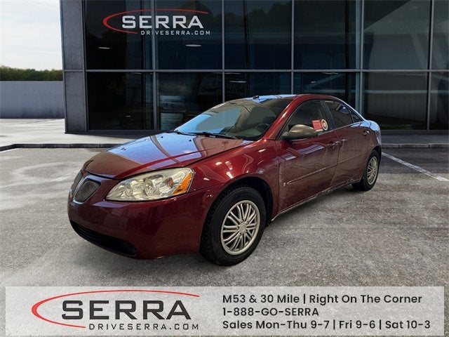 2008 Pontiac G6 1SV Value Leader
