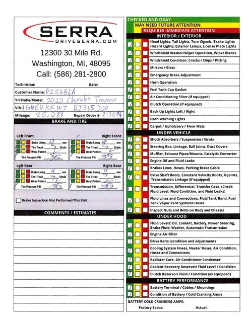 2023 Chevrolet Traverse Premier