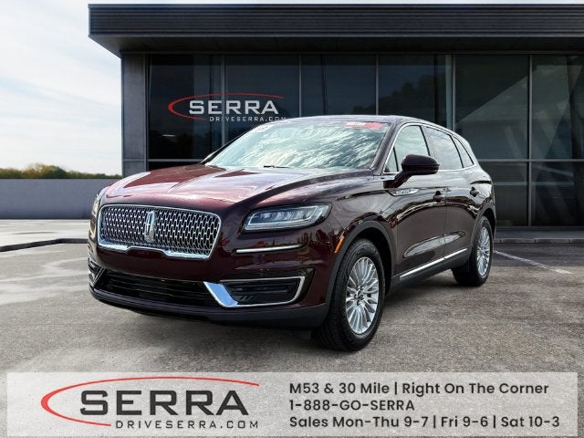 2019 Lincoln Nautilus Standard