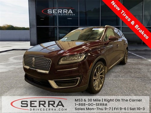 2019 Lincoln Nautilus Reserve