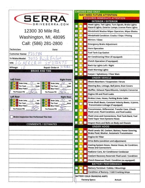 2025 Buick Enclave Avenir