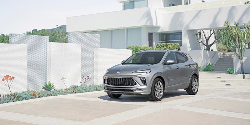 New 2024 Buick Encore GX sitting on the driveway