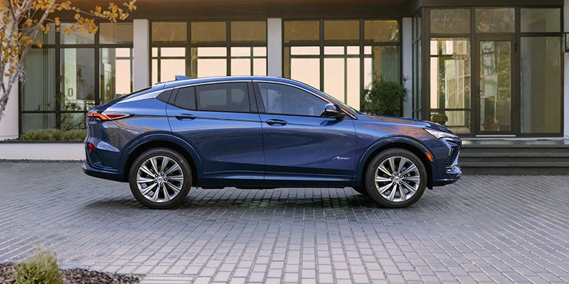 2024 Buick Envista sitting outside next to an office building