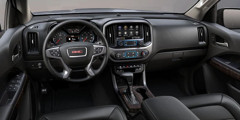 2022 GMC Canyon front console