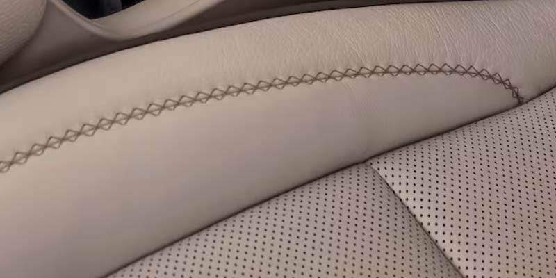 Close up of a 2023 GMC Yukon seat