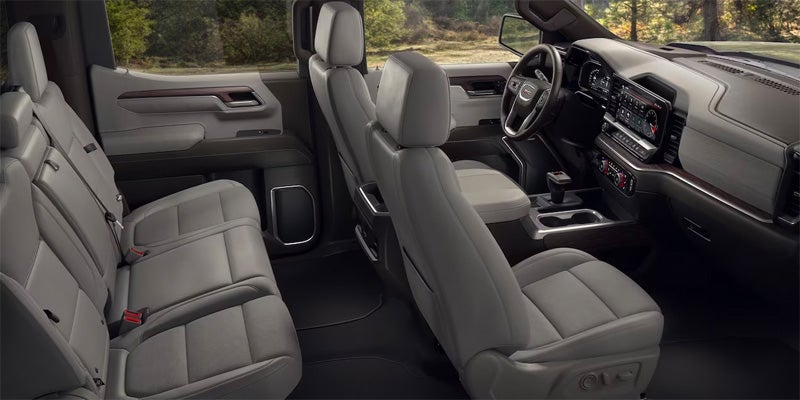 interior design of the 2024 GMC Sierra 1500
