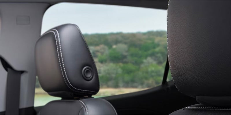 The back seats of a 2024 GMC Terrain