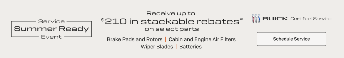 Buick Summer Service Offer